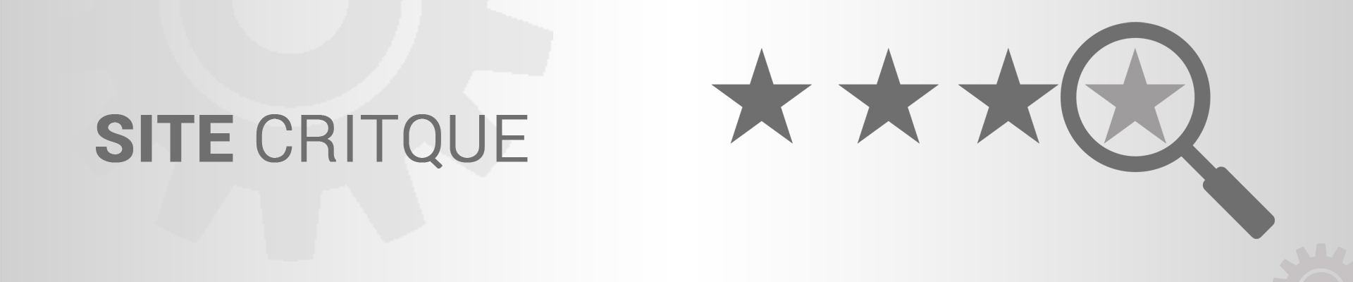 Site critque